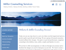 Tablet Screenshot of nmillercounselingservices.com